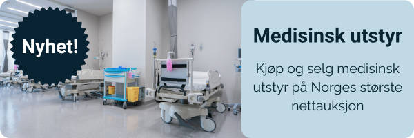 Kampanjebanner på Auksjonen.no