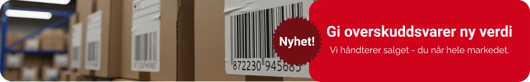 Kampanjebanner på Auksjonen.no