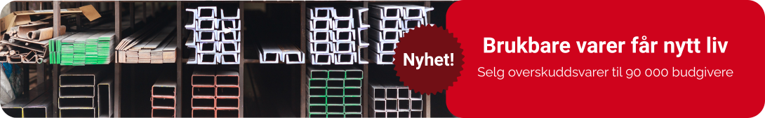 Kampanjebanner på Auksjonen.no