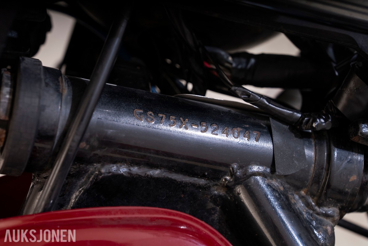 1980 Suzuki GS750 X - UTEN MINSTEPRIS! 