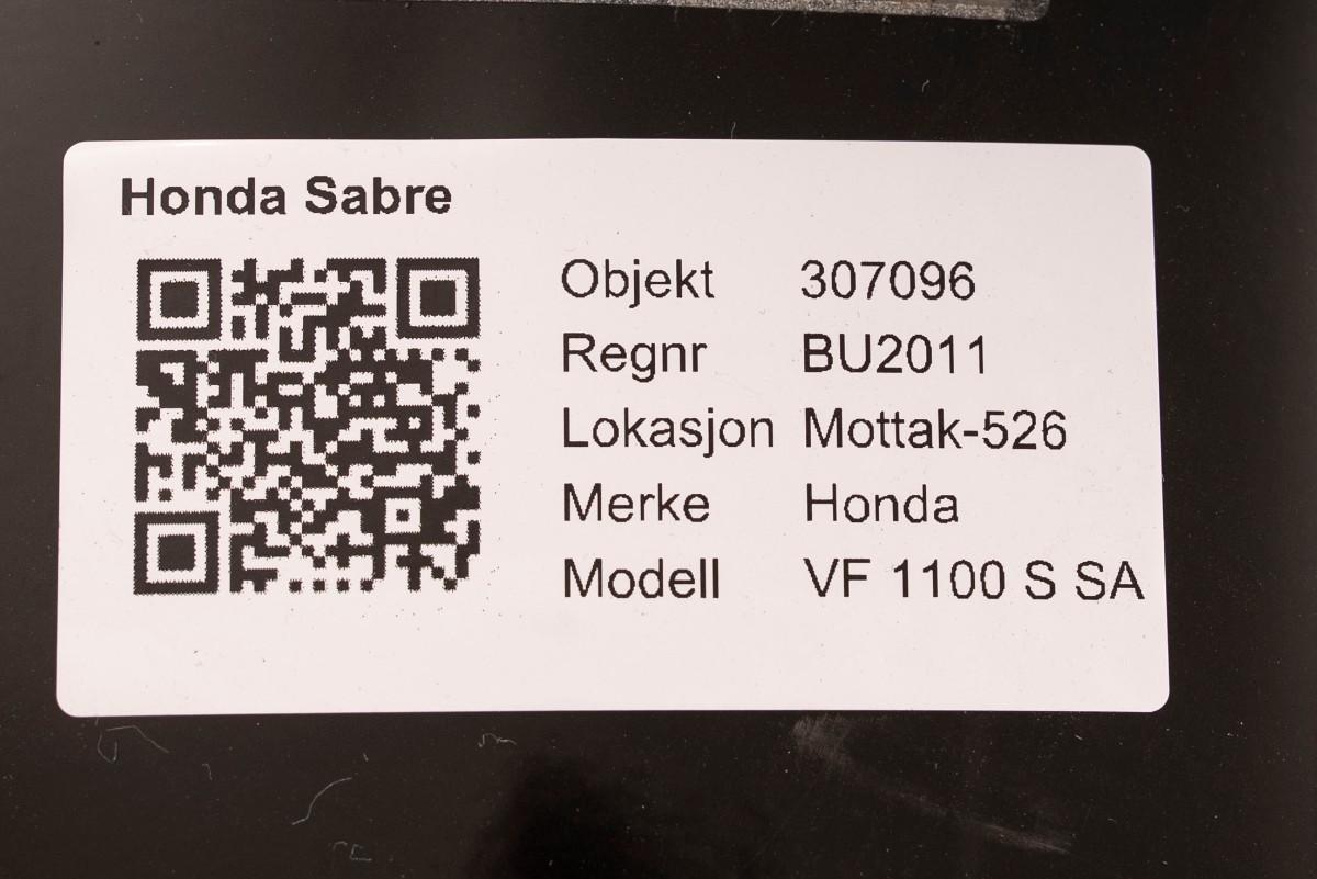 1984 Honda VF 1100 S SABRE - UTEN MINSTEPRIS!