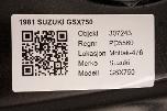1981 SUZUKI GSX750 - UTEN MINSTEPRIS!