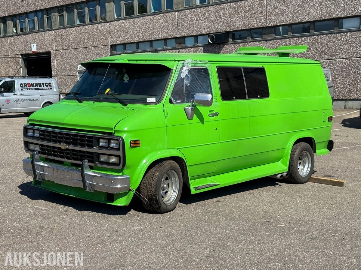1986 Chevrolet VAN 6.2 D - AUTOMAT HENGERFESTE - UTEN MINSTEPRIS!