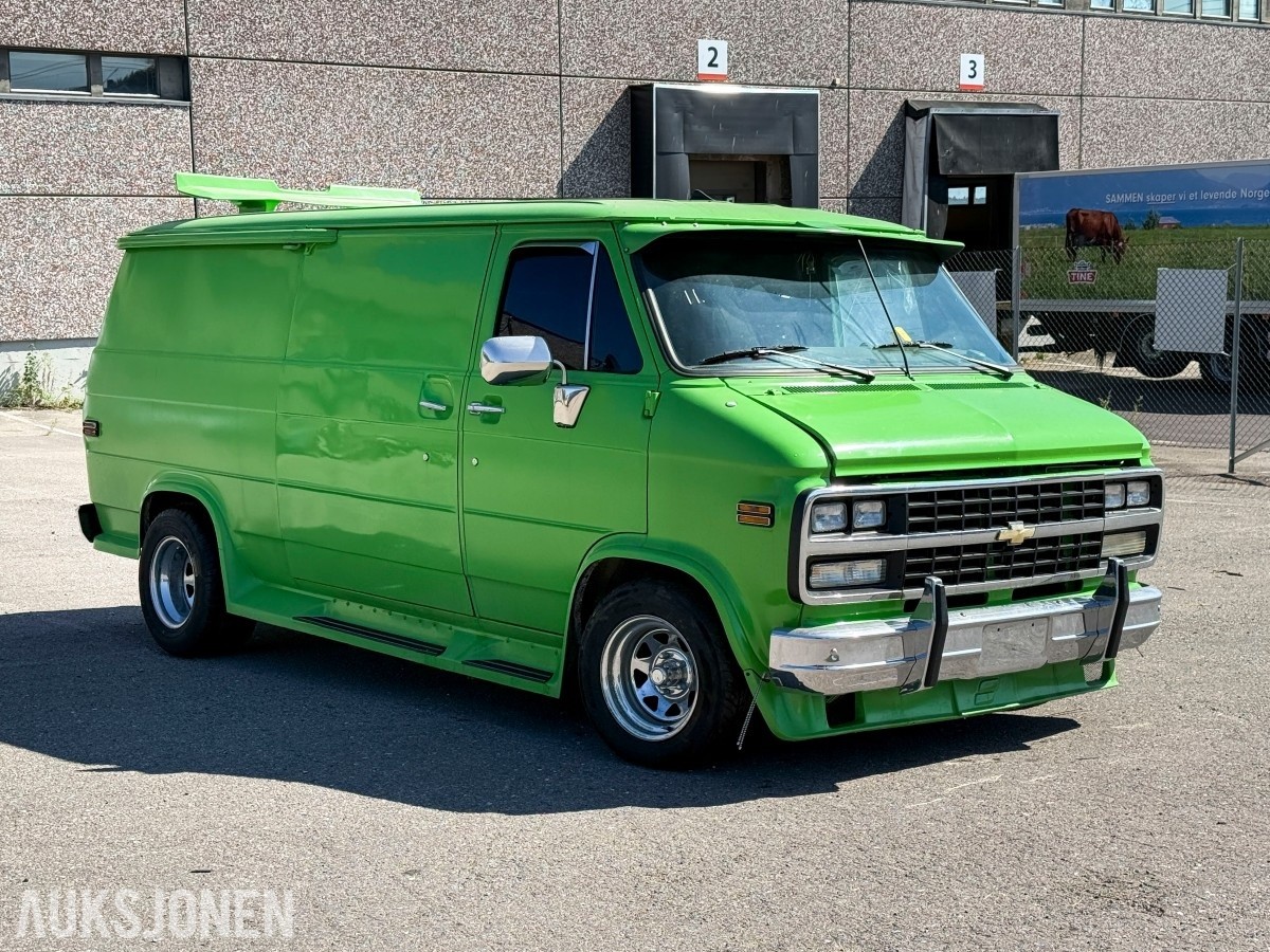 1986 Chevrolet VAN 6.2 D - AUTOMAT HENGERFESTE - UTEN MINSTEPRIS!