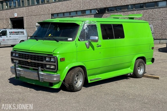 1986 Chevrolet VAN 6.2 D - AUTOMAT HENGERFESTE - UTEN MINSTEPRIS!