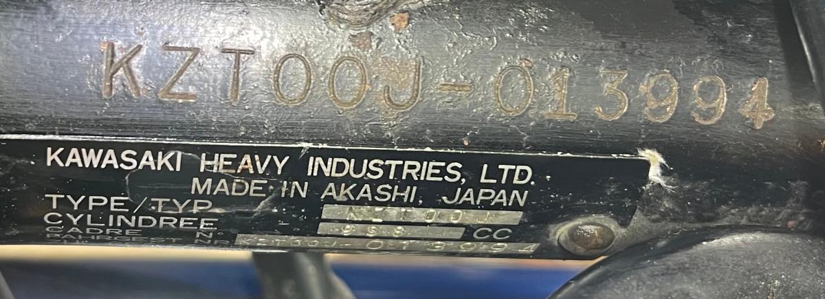 1982 Kawasaki Z 1000 - INGEN MINSTEPRIS!