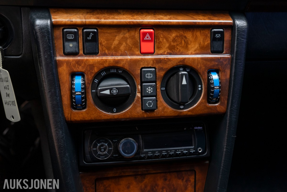 1988 Mercedes-Benz 230 CE COUPE AUT BORBET - UTEN MINSTEPRIS!