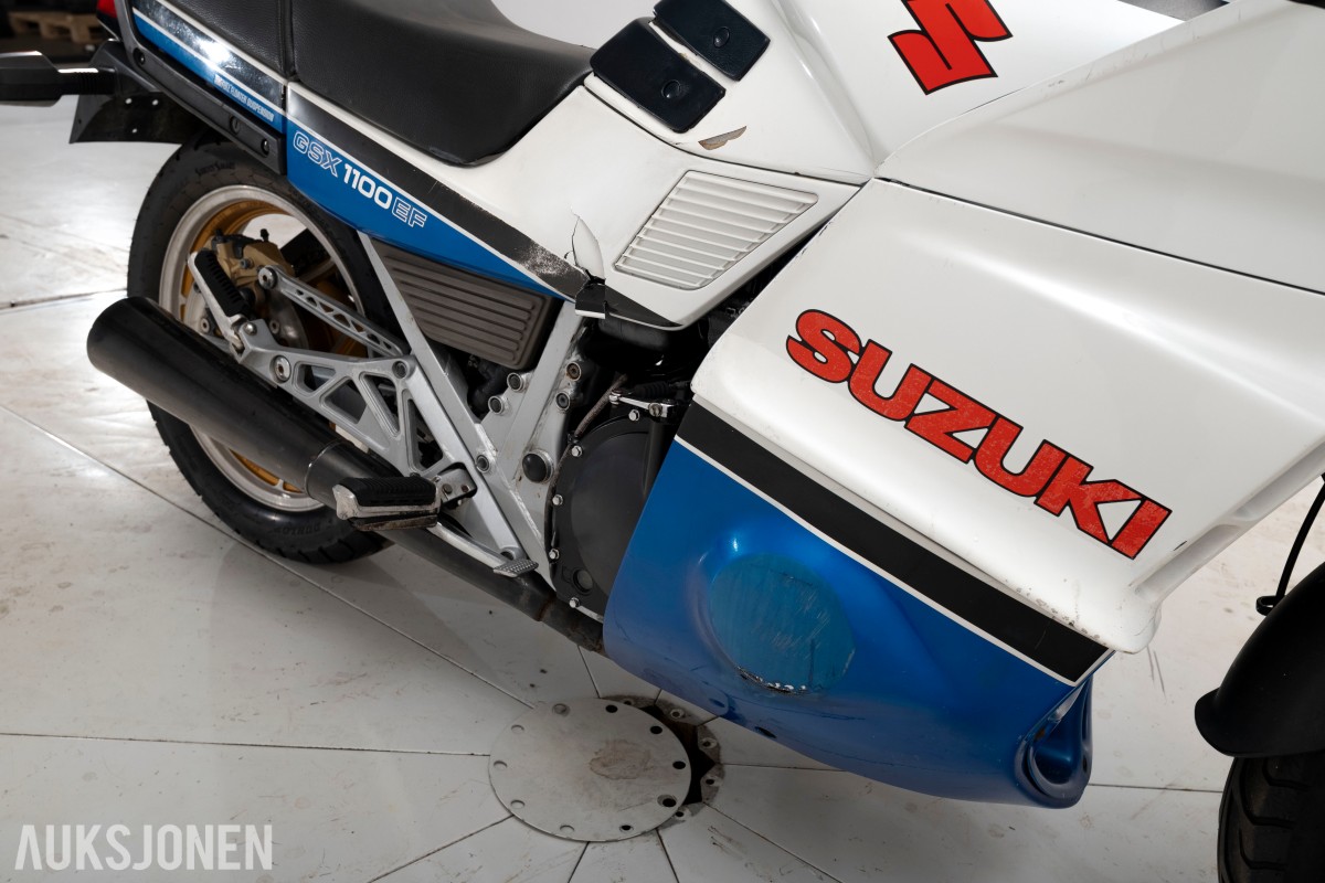 1985 Suzuki GSX1100EF - UTEN MINSTEPRIS!