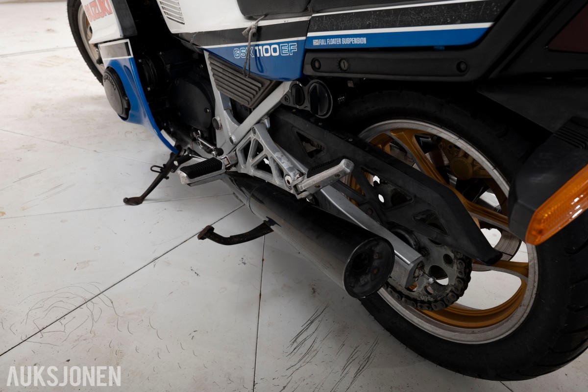 1985 Suzuki GSX1100EF - UTEN MINSTEPRIS!
