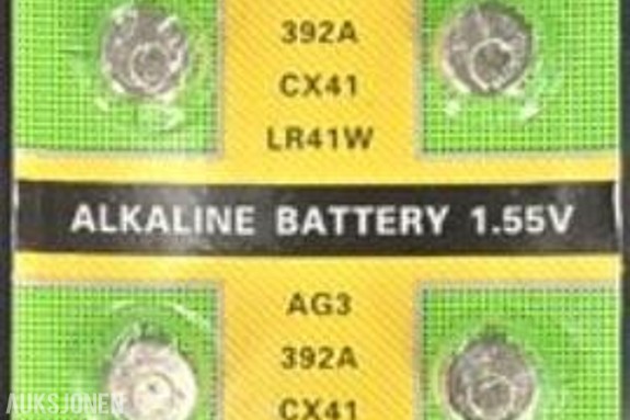 1400 stk. Batterier, Knappcellebatteri