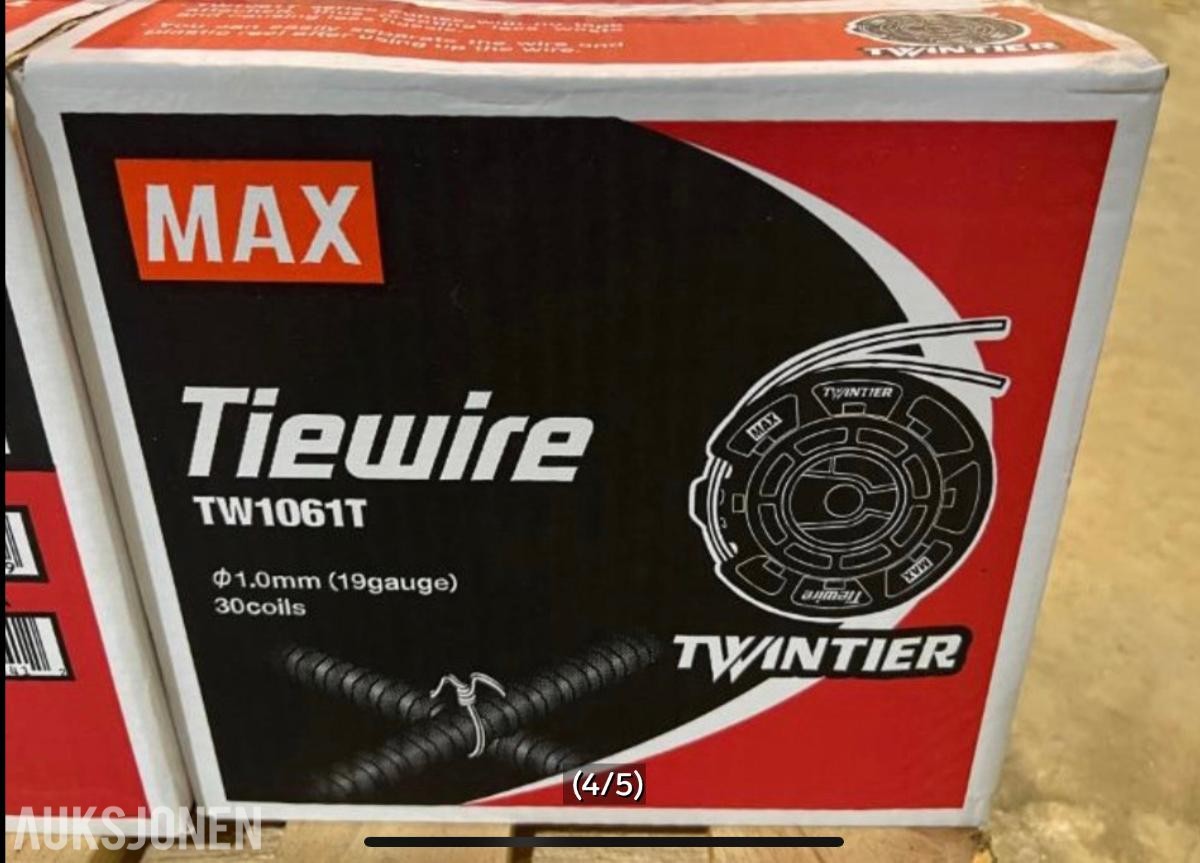 Jernbindetråd MAX twintier 10 esker / 300 stk
