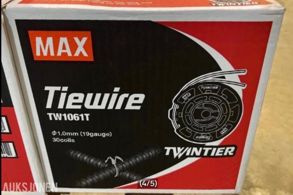 Jernbindetråd MAX twintier 10 esker / 300 stk