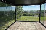 Heavy Duty 4x4x2,5m pergola med motor & fjernkontroll