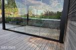 Heavy Duty 4x4x2,5m pergola med motor & fjernkontroll