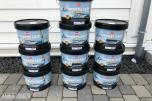 Utendørsmaling 125kg/100 liter - velg farge selv!