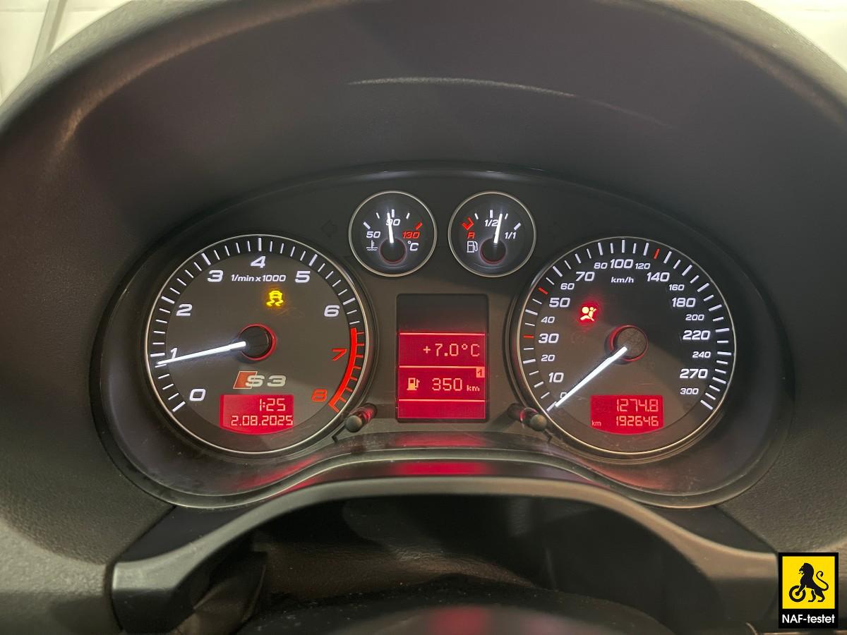 2007 Audi S3 2.0 265HK QUATTRO CRUISE XENON MULTIRATT 