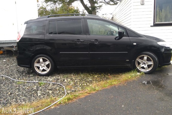 2009 Mazda 5, 2.0 110HK MINIVAN 7 SETER EL SKYVEDØRER HENGERFESTE SKINN, 206240km