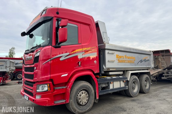 2018 Scania R580 GODT UTSTYRT 6x4 TIPPBIL 