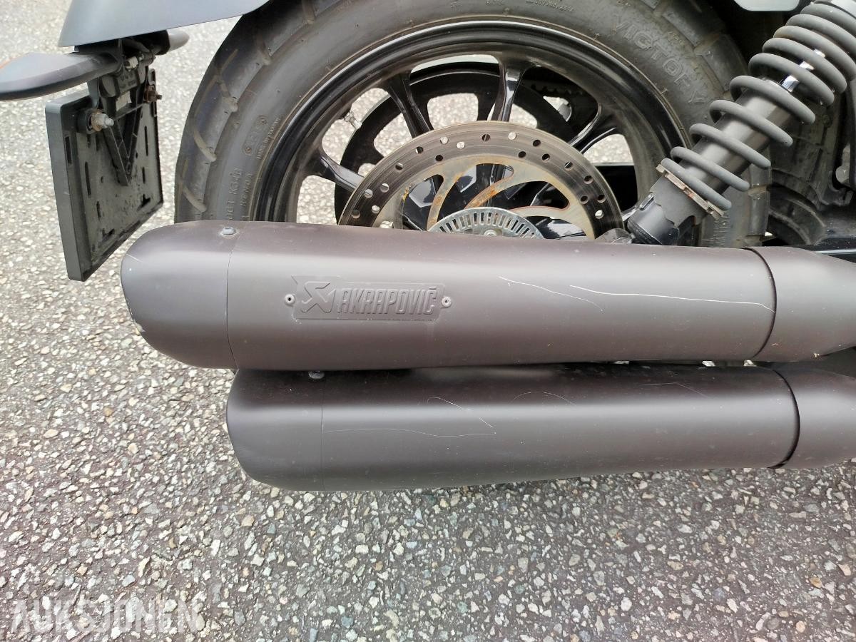 2017 VICTORY OCTANE 1200cm 105HK LAV KILOMETER KUN 8035KM AKRAPOVIC