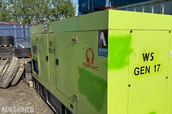 2017 Pramac GSW 280V - Svært lite brukt aggregat på hele 275 KVA, Kun 448 timer