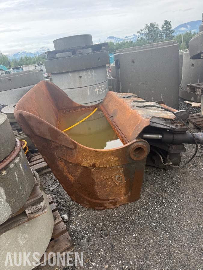 2022 Gjerstad Hydraulisk pusse skuffe med S80 feste