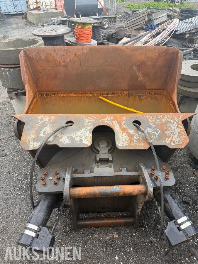 2022 Gjerstad Hydraulisk pusse skuffe med S80 feste