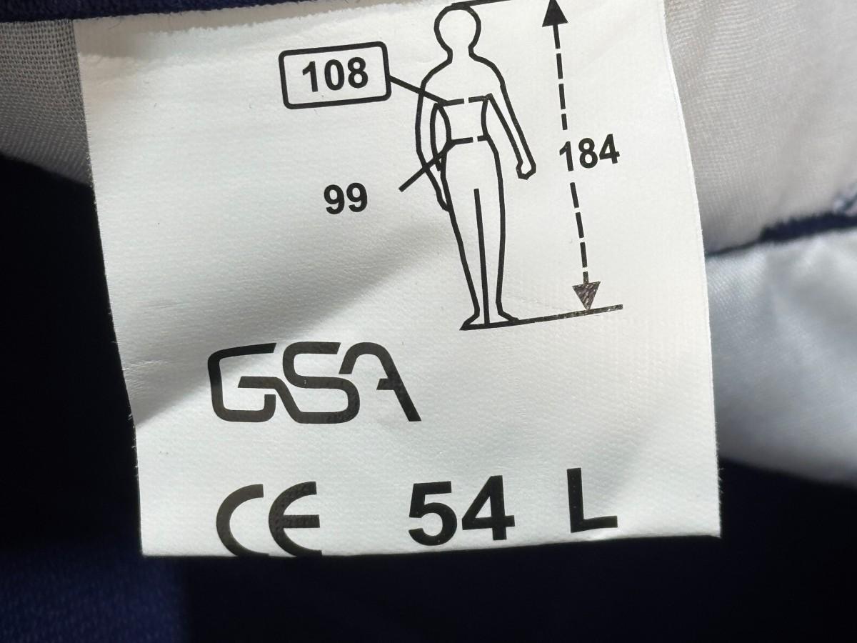 3 stk GSA flammehemmende arbeidsbukser med refleks i størrelse 54/L