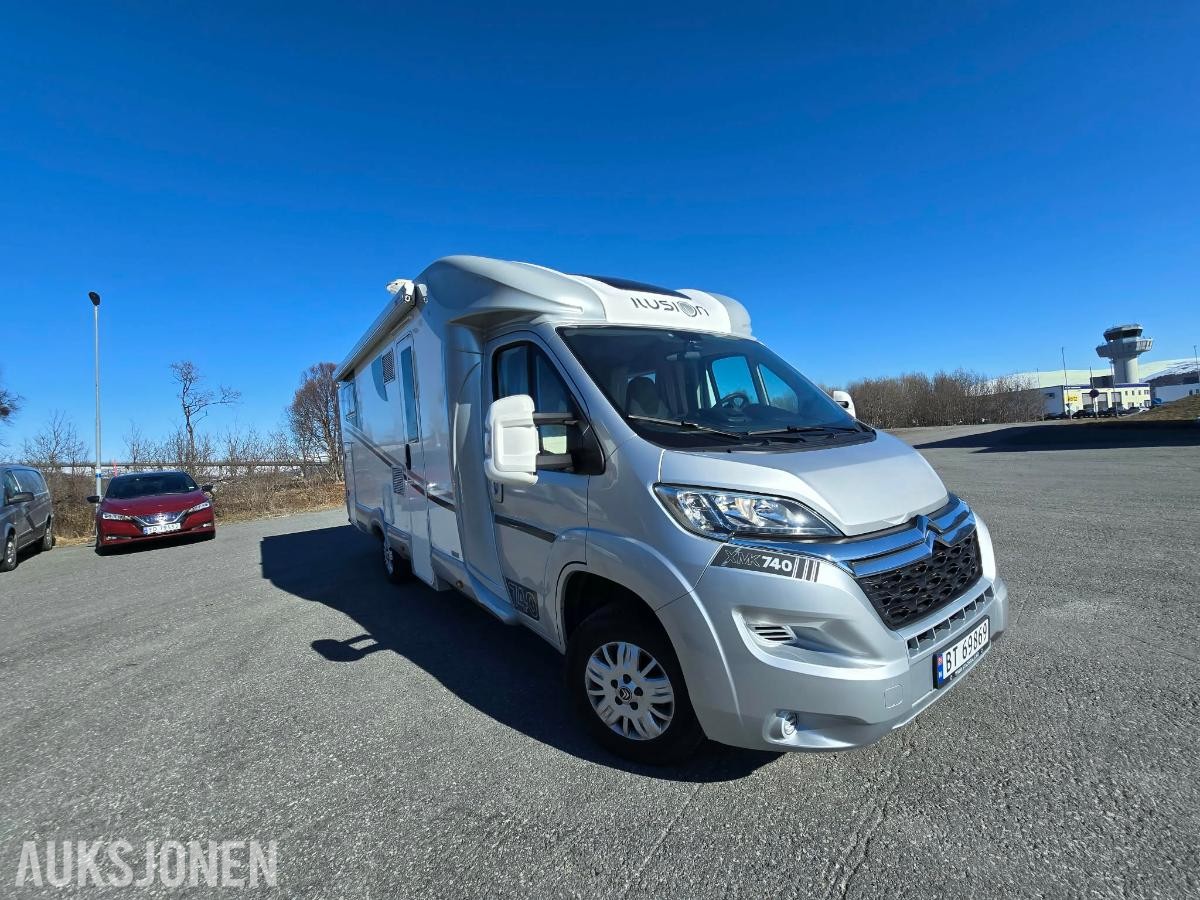 2017 Citroën Ilusion 740 Campingbil 25.000km EU OK 07.2027