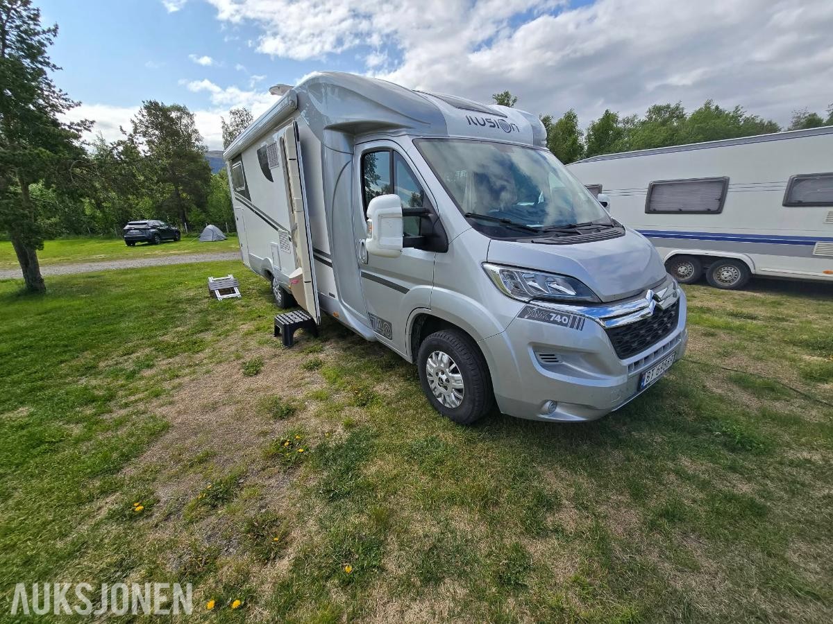 2017 Citroën Ilusion 740 Campingbil 25.000km EU OK 07.2027