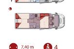 2017 Citroën Ilusion 740 Campingbil 25.000km EU OK 07.2027