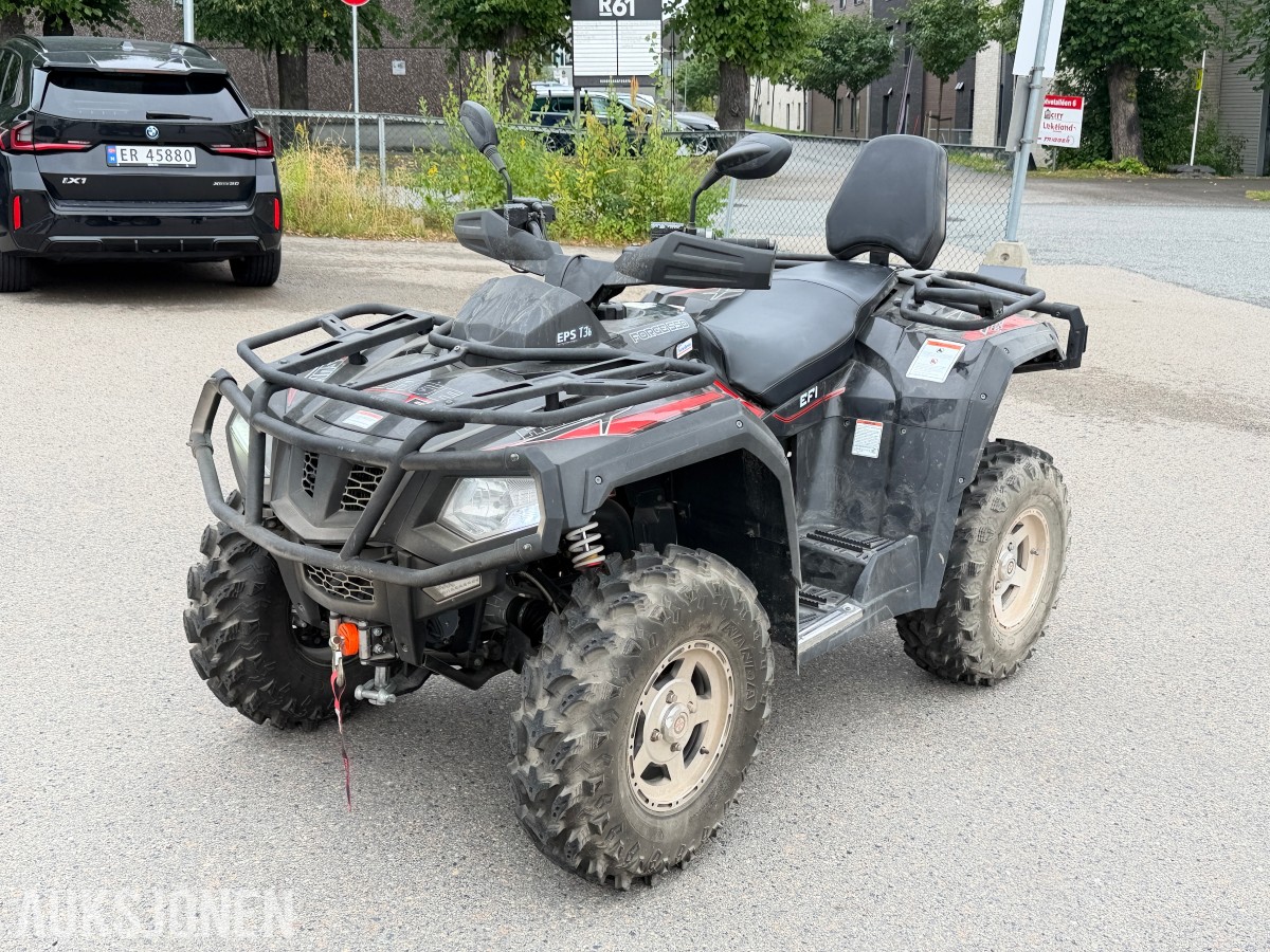 Hisun Forge 550 ATV / 80 timer / Vinsj