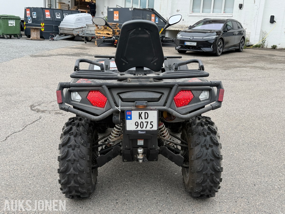 Hisun Forge 550 ATV / 80 timer / Vinsj