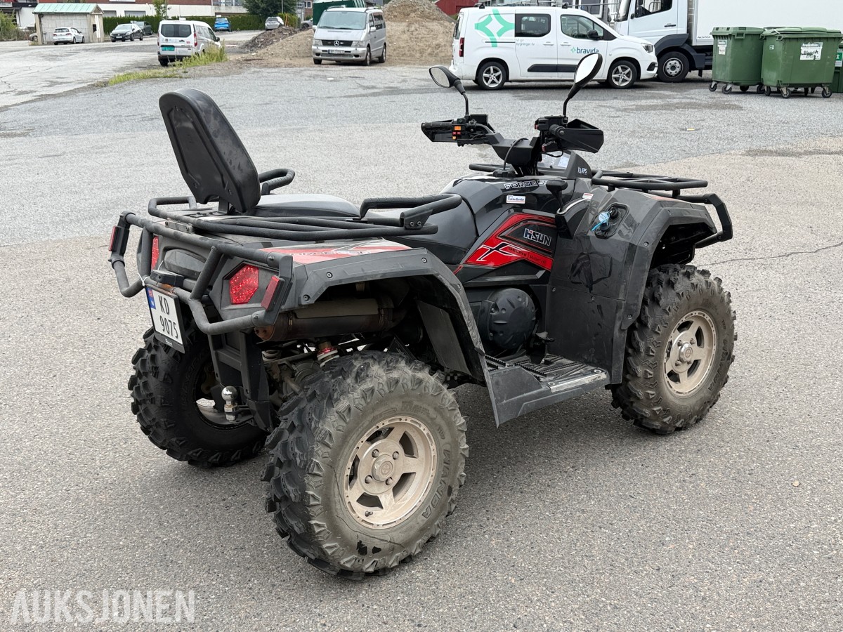 Hisun Forge 550 ATV / 80 timer / Vinsj