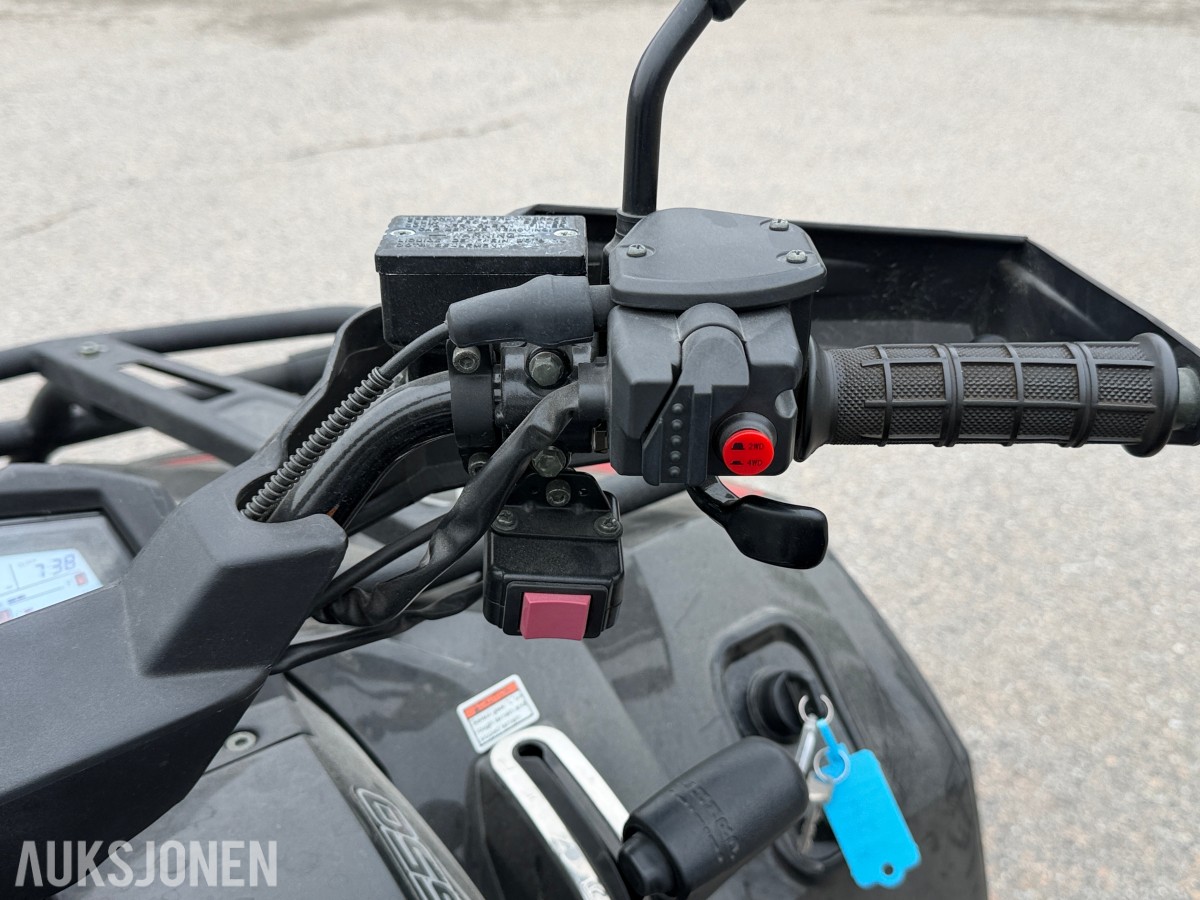 Hisun Forge 550 ATV / 80 timer / Vinsj