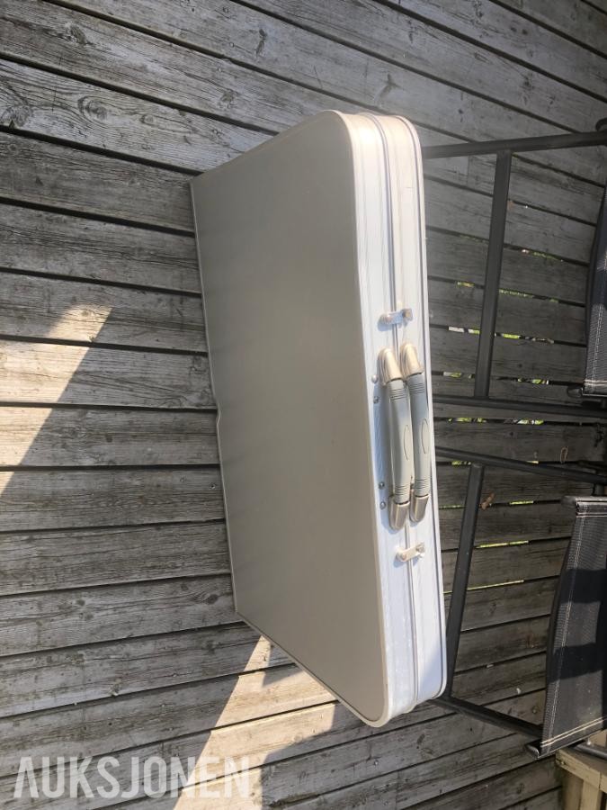 4-seters campingbord i aluminium