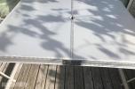 4-seters campingbord i aluminium