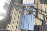 4-seters campingbord i aluminium