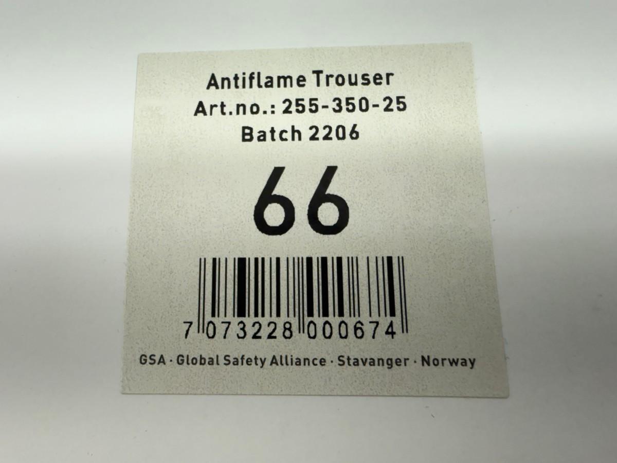 10 stk GSA Antiflame arbeidsbukser størrelser 66