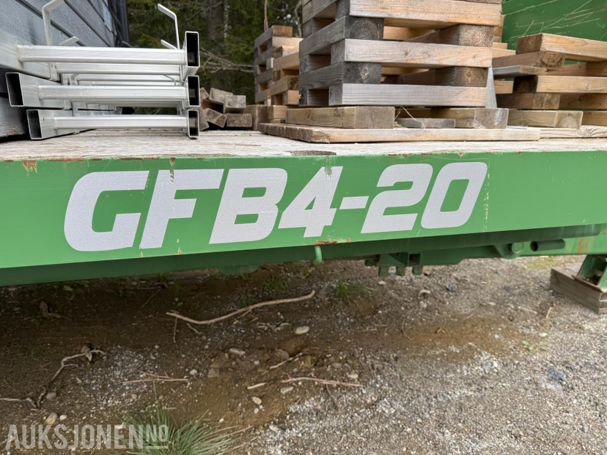 2019 Gigant tilhenger GFB4-20