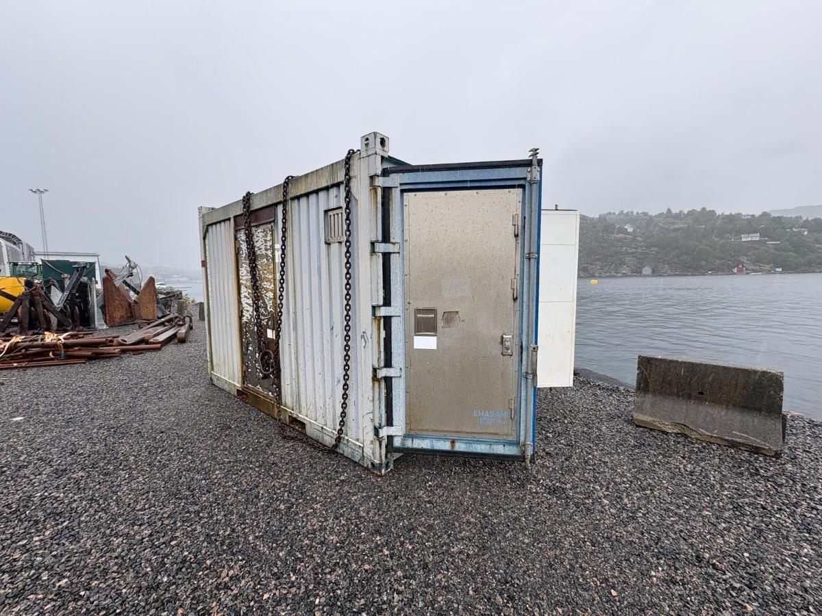 2013 Høyttrykkspyleranlegg i 20 fots container