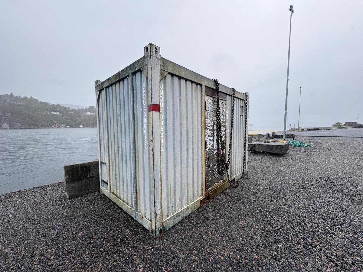 2013 Høyttrykkspyleranlegg i 20 fots container