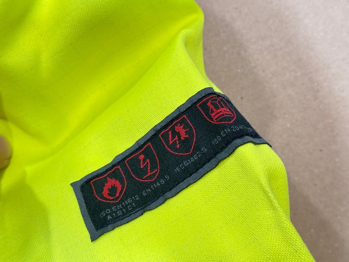 9 stk GSA HiVis arbeidsjakker gul/marine i størrelse 48/S