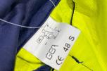 9 stk GSA HiVis arbeidsjakker gul/marine i størrelse 48/S
