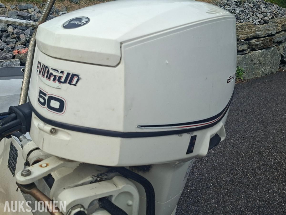 2011 Pro Rib 16 fot med evinrude etec 50hk