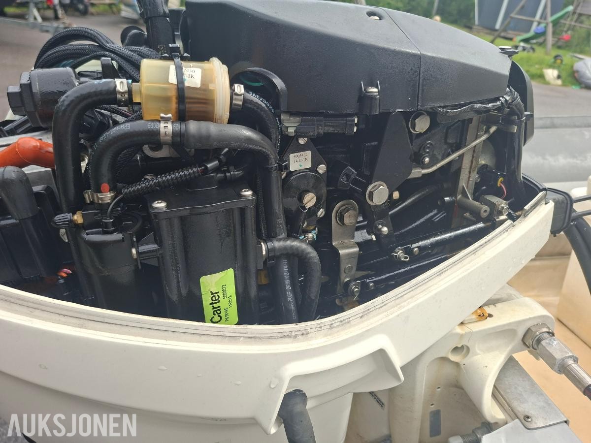 2011 Pro Rib 16 fot med evinrude etec 50hk