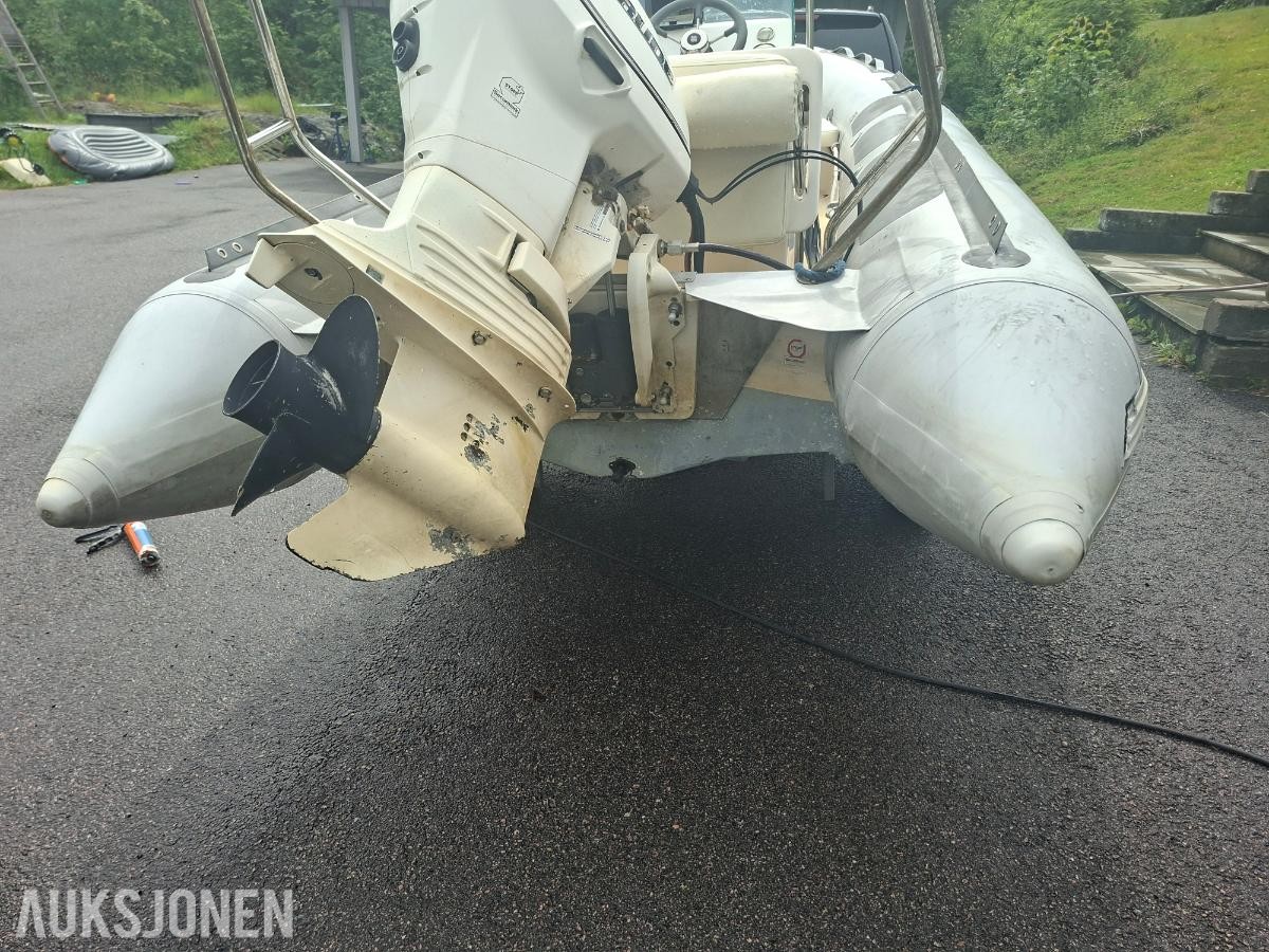 2011 Pro Rib 16 fot med evinrude etec 50hk