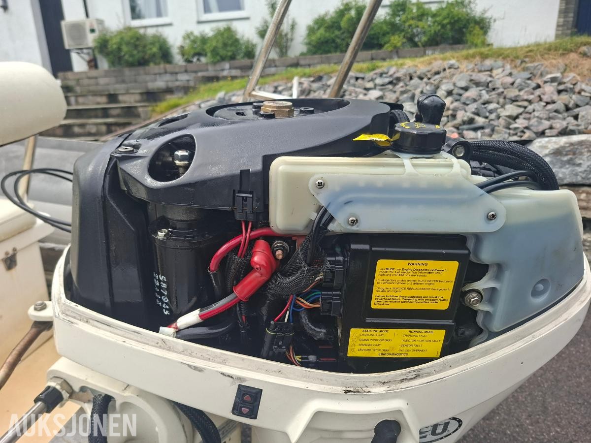2011 Pro Rib 16 fot med evinrude etec 50hk