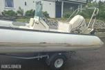 2011 Pro Rib 16 fot med evinrude etec 50hk
