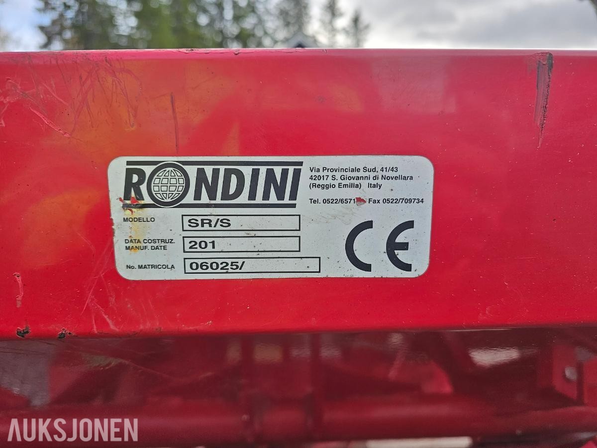 Rondini SR 810/S gjødselsspreder - mva fri