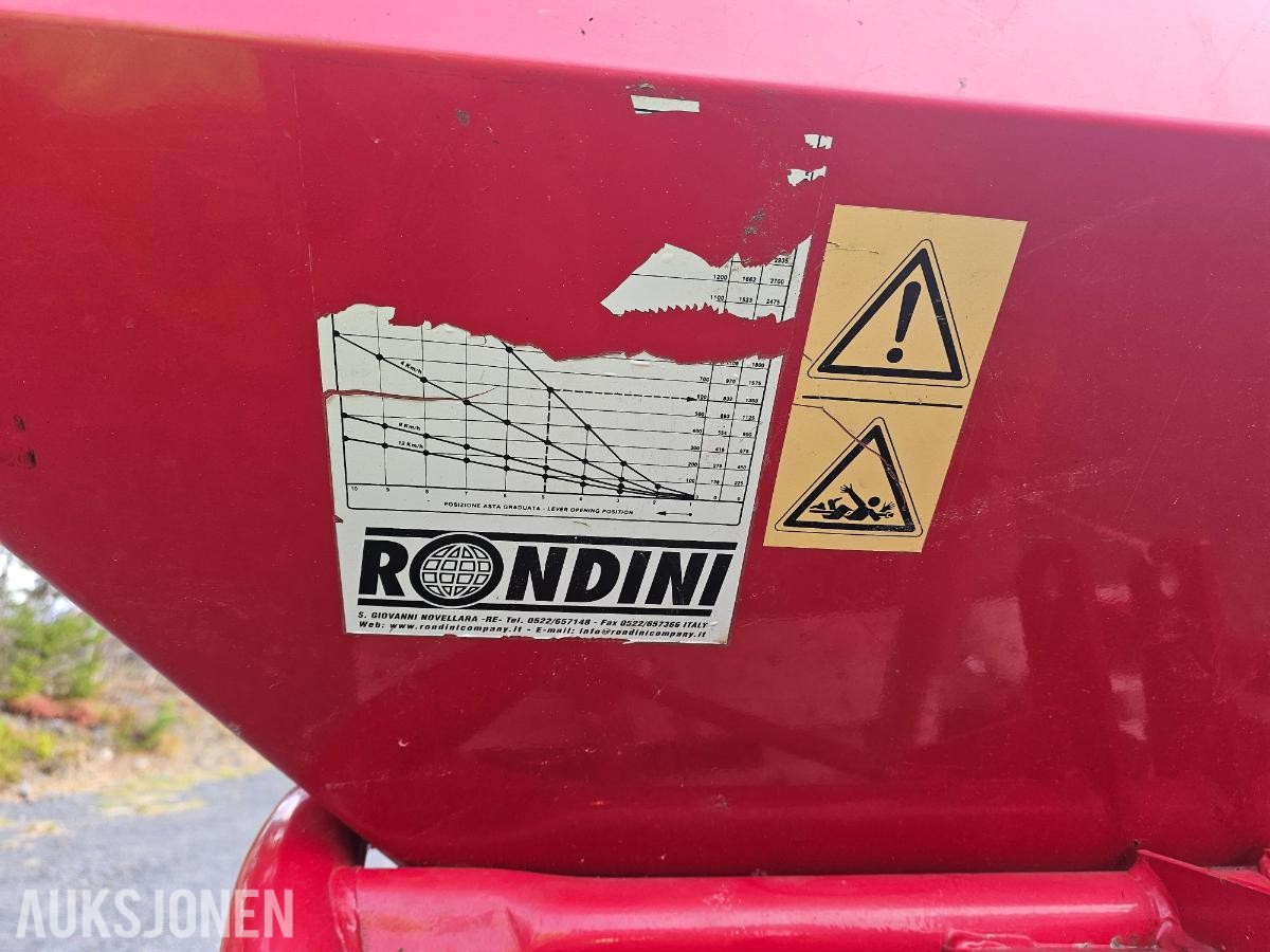 Rondini SR 810/S gjødselsspreder - mva fri